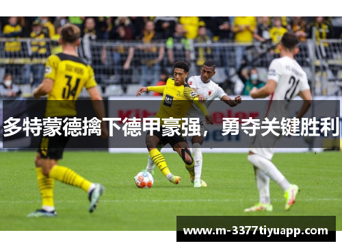 多特蒙德擒下德甲豪强，勇夺关键胜利